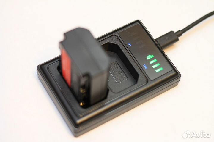 Зарядное устройство двойное для Sony NP FZ100 USB