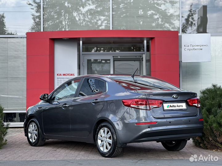 Kia Rio 1.6 AT, 2016, 71 568 км