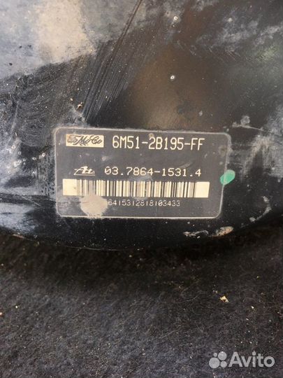 Вакуумный усилитель тормозов (вут) Ford Focus 2