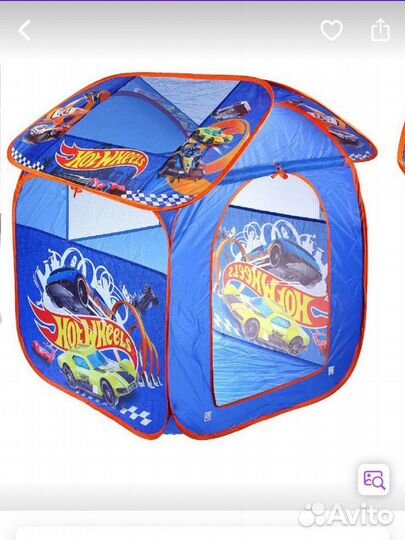 Детская игровая палатка Hot Wheels