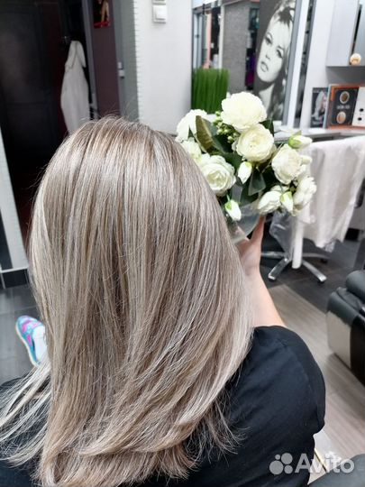 Модель на сложное окрашивание волос