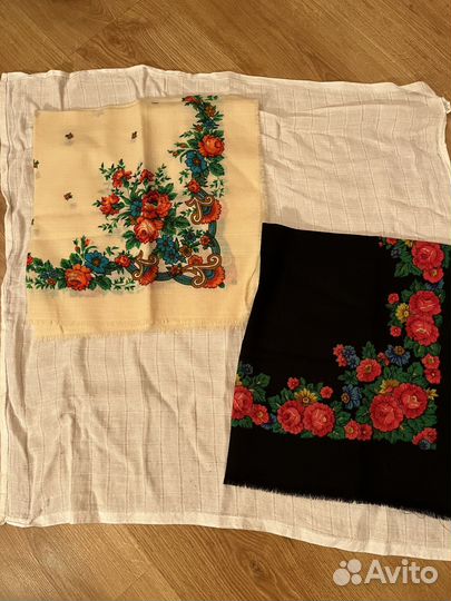 Платки чистошерстяной СССР