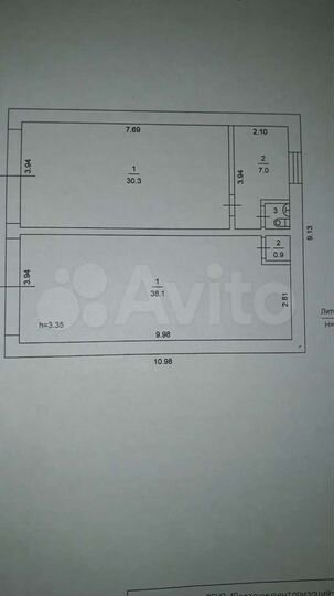 Гараж, > 30 м²
