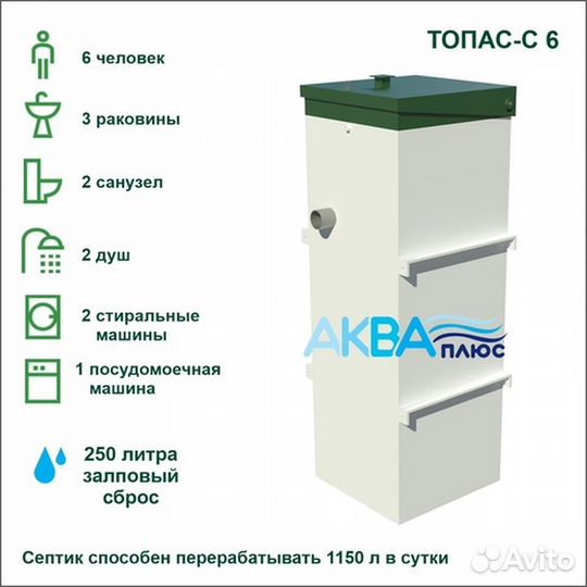 Септик новый топас