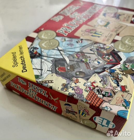 Игра настольная Немецкие предлоги. Eli