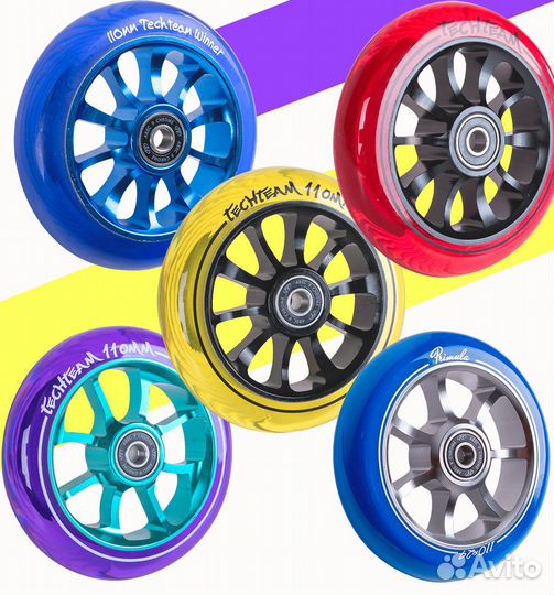 Колеса 110 мм для трюкового самоката