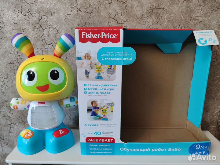 Развивающая игрушка заяц Бобо Fisher Price