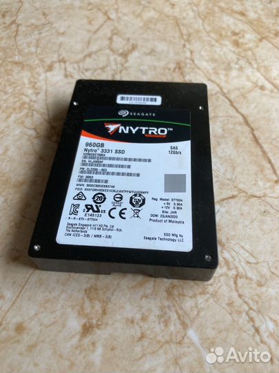 SSD диск Seagate 3331 960gb