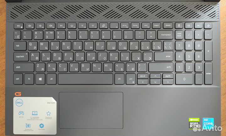 Ноутбук игровой dell G15 5511