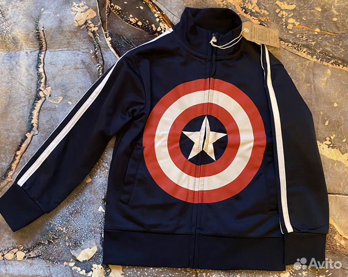 Олимпийка C&A. Капитан Америка. Размер 104