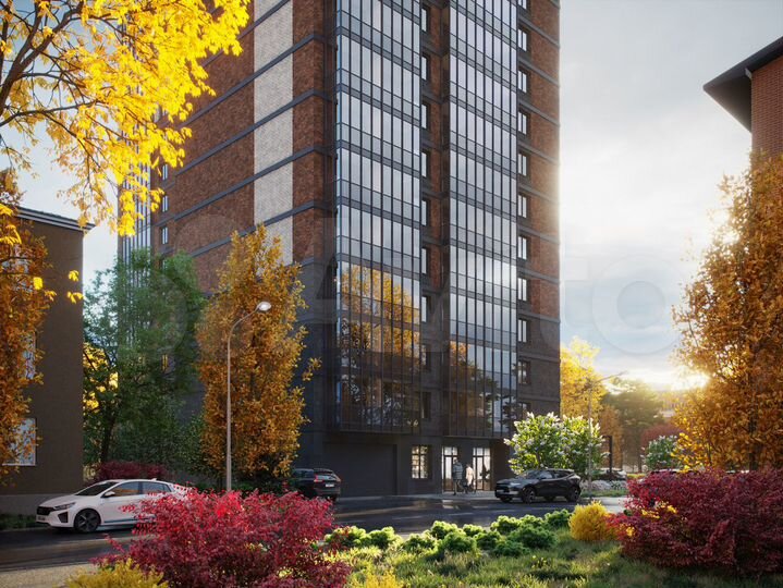 3-к. квартира, 58,1 м², 9/16 эт.