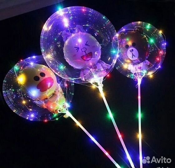 Светящиеся шары вертолётики игрушки оптом 58