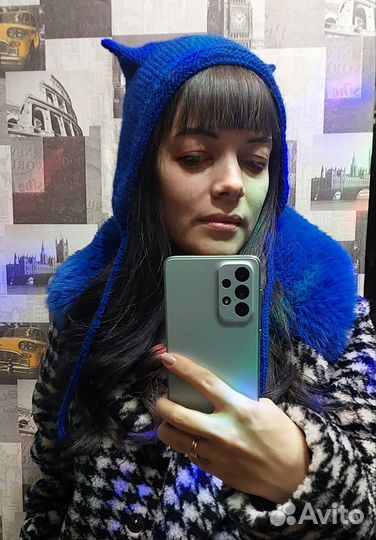 Чепчик с ушками