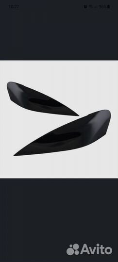 Реснички на фары Lancer 9