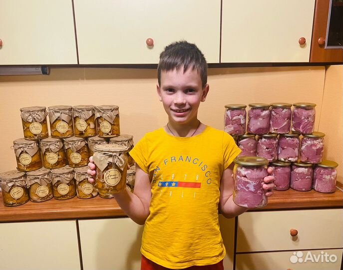 Домашняя свиная тушенка