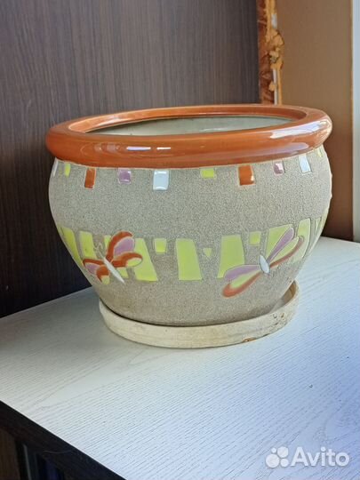 Горшок керамический