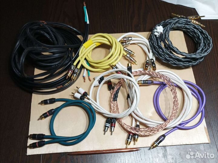 Акустические и межблочные кабеля
