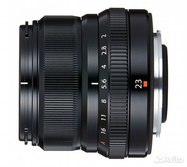 Объектив Fujifilm XF 23mm f/2 R WR черный