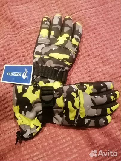 Перчатки горнолыжные женские размер М