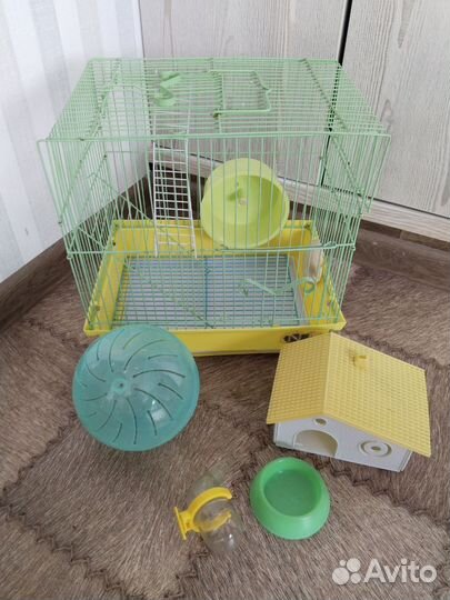 Клетка для грызунов хомяков джунгариков