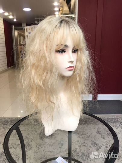 Накладка из натуральных волос