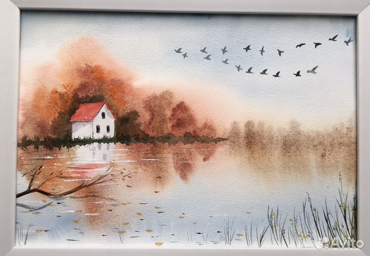 Картины акварелью: Дыхание осени, Краски Осени