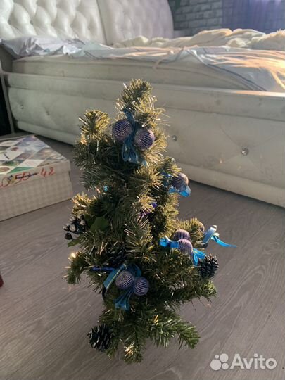 Новогодние шары, гирлянды, украшения