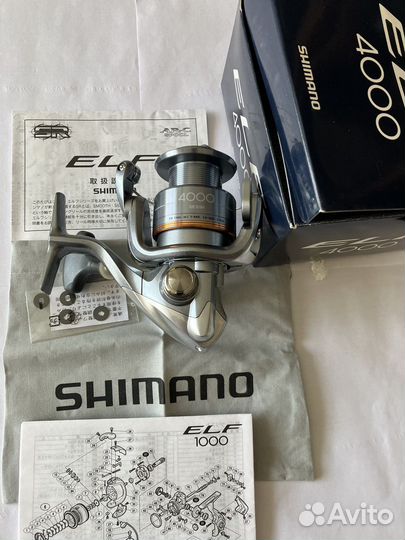 Новая катушка Shimano elf 4000