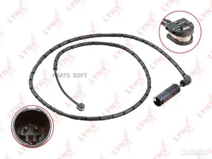 Lynxauto BW1016 Датчик износа тормозных колодок за