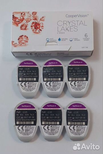 Линзы контактные