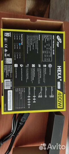 Блок питания fsp hexa pro+ 400w