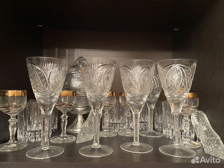 Хрустальная посуда СССР