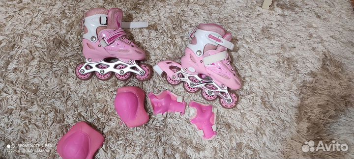 Роликовые коньки р. 30-33