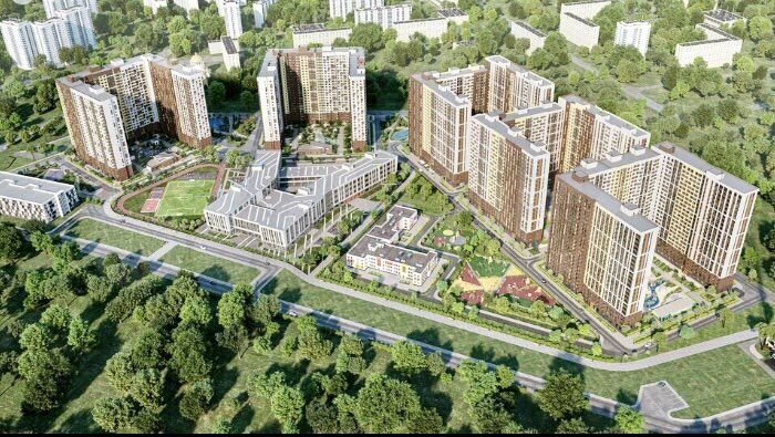 1-к. квартира, 38,1 м², 5/22 эт.