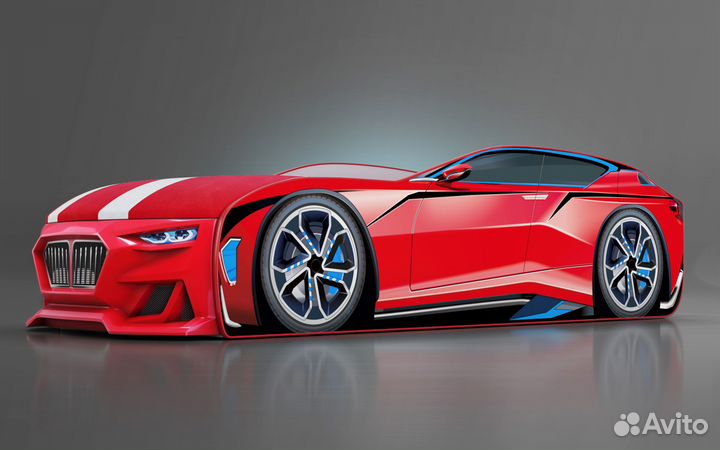 Кровать машинка/детская кровать