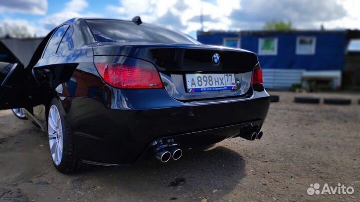 Задний бампер m-tech BMW E60