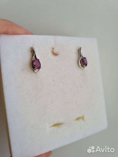 Серебряные серьги