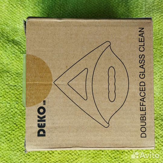 Магнитная щетка для мытья окон Deko WC01