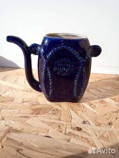 Поильник Фарфор Кобальт Старая Русса СССР