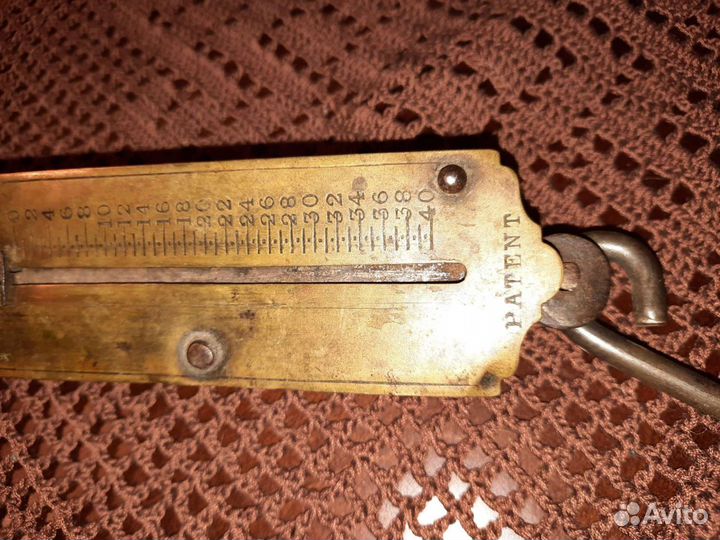 Антикварный безмен царизм весы