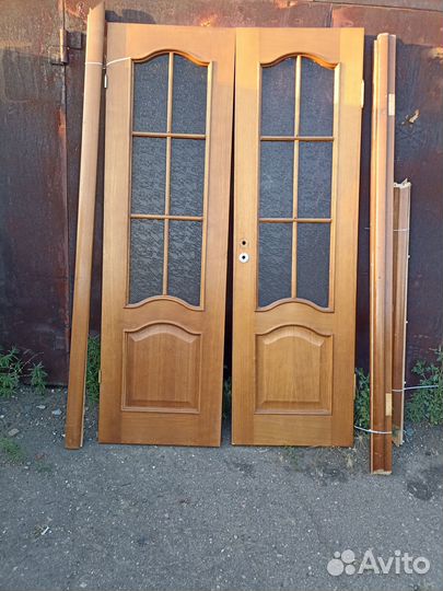 Двери межкомнатные с коробкой деревянные