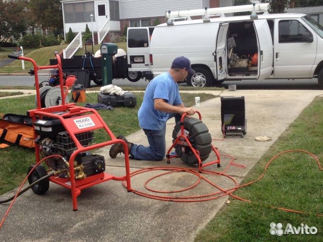 Прочистка канализационных труб