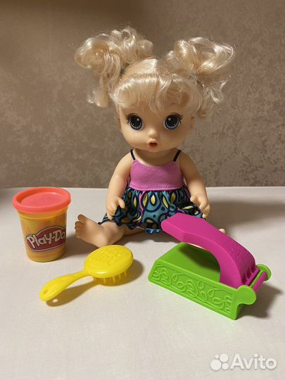 Кукла говорящая hasbro baby alive макароны