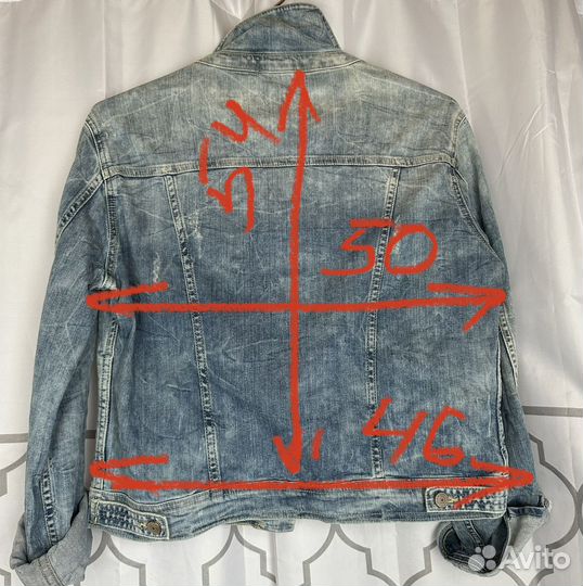 Куртка джинсовая Zara 46