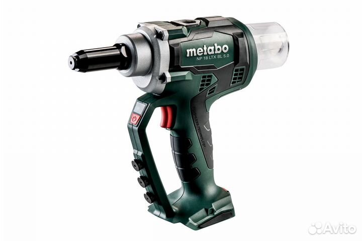 Аккумуляторный заклепочник Metabo NP 18 LTX BL 5.0 619002890