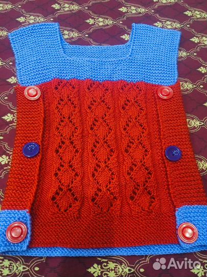 Вяжу на спицах из пряжи заказчика