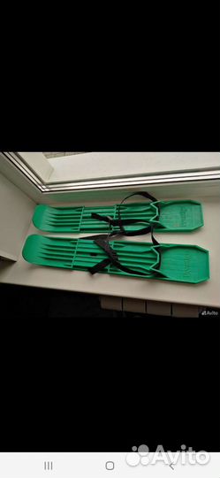 Пластиковые лыжи Престиж