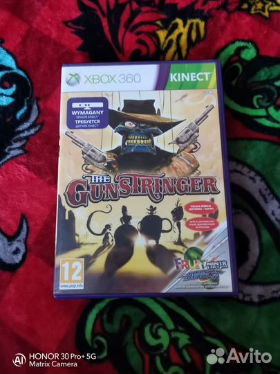 Диски на xbox 360 The Gunstringer