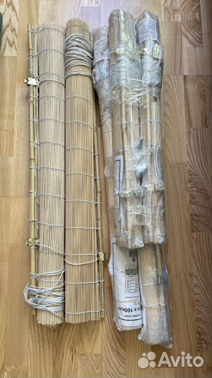 Бамбуковые рулонные шторы