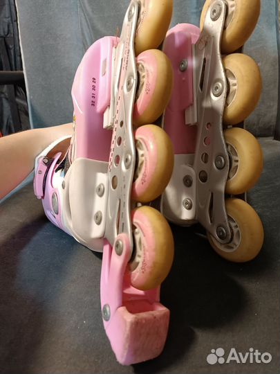 Роликовые коньки детские раздвижные